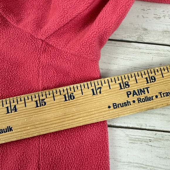 Columbia Women’s Pink Fleece 1/4 Zip Up pullover lightweight Size Small - Picture 8 of 10